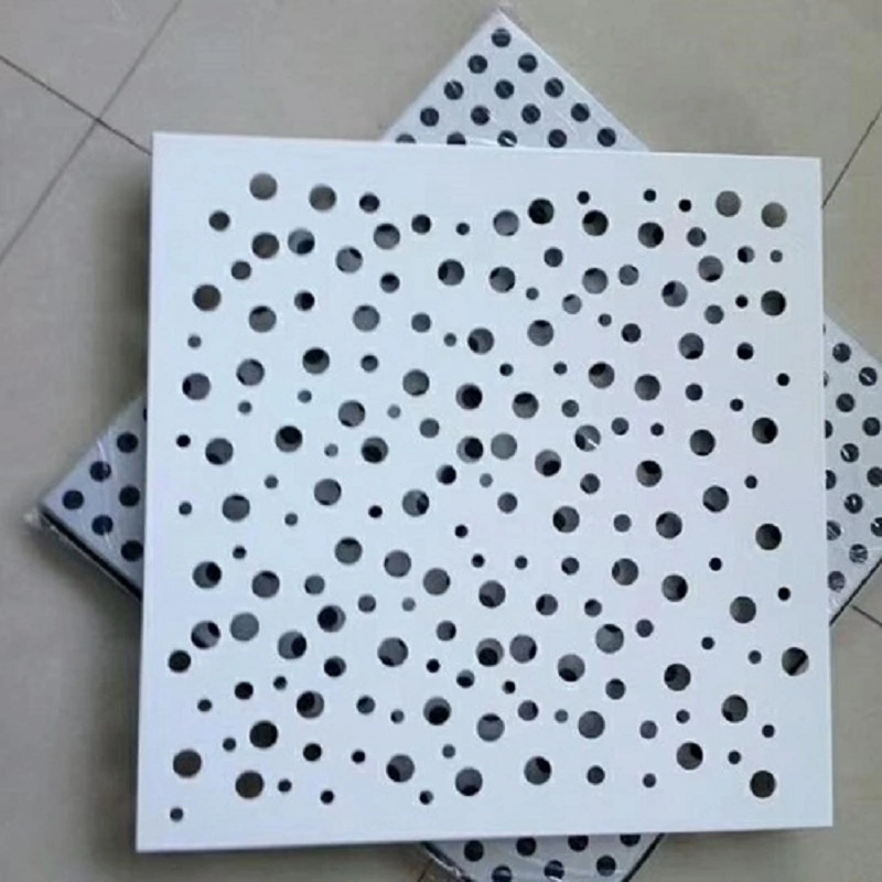 Tấm thép đục lỗ màu