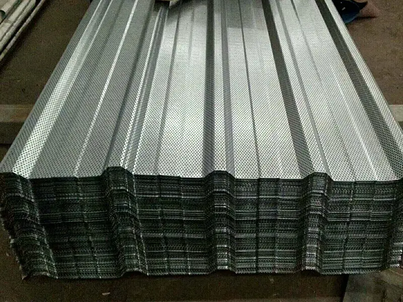 Perforated Profiled Metal Panels