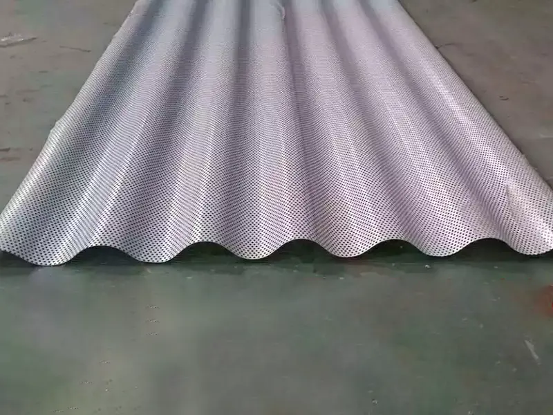 Perforated Profiled Metal Panels